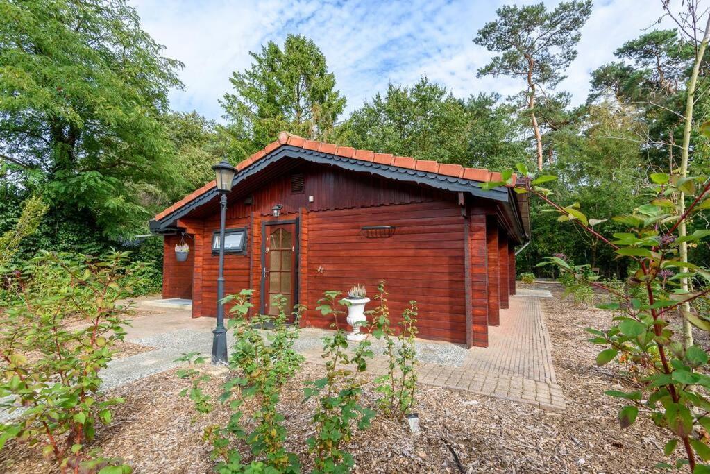 Spacious Wooden Cottage With Infra-Red Sauna At Veluwe Пюттен Екстер'єр фото
